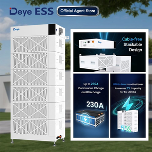 Baterai Deye GB-W Pendingin Udara Lithium-Ion Terlaris, Sistem Penyimpanan Energi Hybrid Grid Connection 60kwh 120kwh 190kwh - Product Image 1
