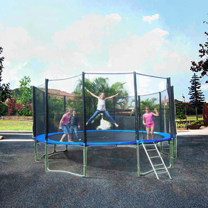 Trampoline de jardin familial <span class=keywords><strong>Sunsky</strong></span> 15 pieds en PVC, idéal pour enfants, intérieur/extérieur, sans filet de protection – Offre Spéciale - Product Image 3