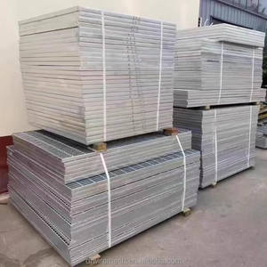 Grille en acier galvanisé à chaud pour couverture de tranchée de drainage et passerelle extérieure - Product Image 2