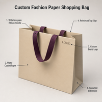 Vente en gros de cosmétiques de luxe, bijoux, vêtements, chaussures, emballages, sacs en carton ivoire, ruban, poignée, logo personnalisé, design recyclé