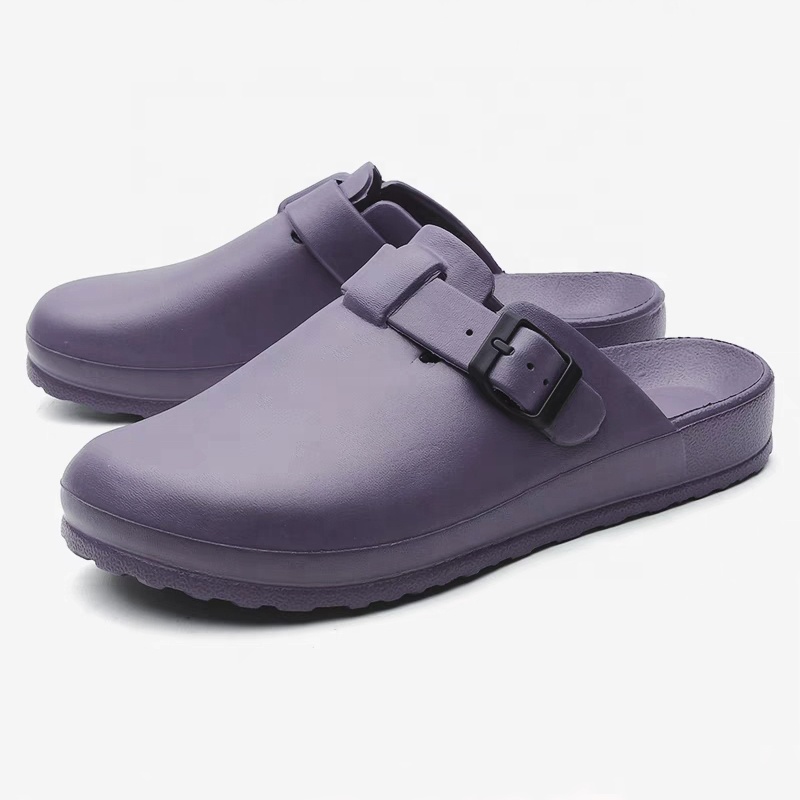 kitchen waterproof suede clog chef safety dansko nursing pu leather shoes with cushion flat nurses shoes females woman comfort