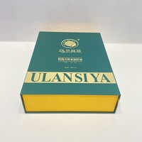 Boîtes pliantes en carton rigide recyclables GMI de luxe avec logo personnalisé en relief pour l'emballage de whisky et de boissons, couleur personnalisée