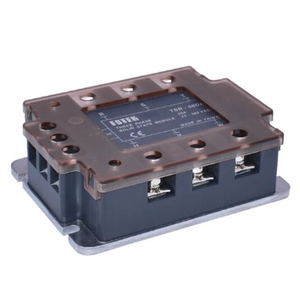 Relé de estado sólido trifásico TSR-40DA, entrada de 3-32 VCC, salida de 24-380 VCA, 40 A, relé SSR de CC a CA - Product Image 1