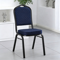 Chaises de banquet modernes de tissu de meubles d'hôtel de cadre en métal d'or en gros d'usine avec le prix bon marché