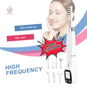 New Arrival Portable 4 in 1 High frequency ozone Therapy Acne Treatment Beauty Device Anti Aging Machine