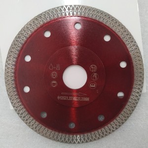 Lame de scie diamant pour coupe de carreaux de céramique, coupe de carreaux de céramique ultra-mince, turbo à jante continue pressé à chaud de 115 mm - Product Image 5