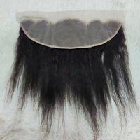 Topper de Cabello Humano Transparente Ultra HD con Encaje, Cierre Frontal de Encaje Fino, 13x4 13x6 4x4 5x5 6x6, Varios Tamaños, Venta al por Mayor