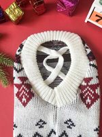 Pulls pour animaux de compagnie en tricot respirant personnalisés, motifs d'animaux mignons, dessins animés, chandails pour chiens et chats, vêtements d'hiver de Noël