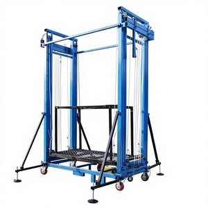 Nueva Plataforma Elevadora Eléctrica Móvil con Capacidad de 500 kg y Cadena para Hoteles y Comercios - Product Image 1