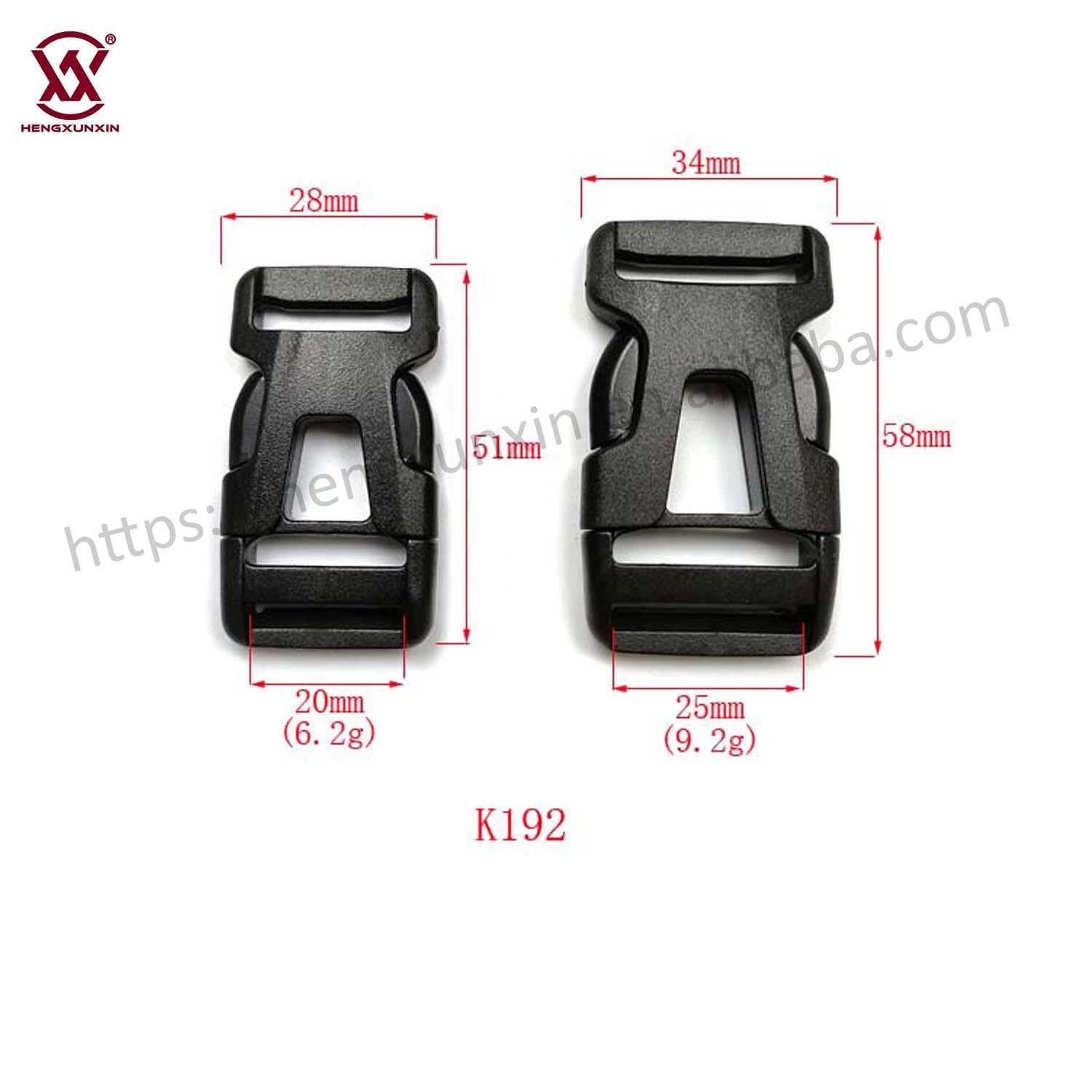 Best Selling Plastic Buckles School Bag Accessories Adjustable