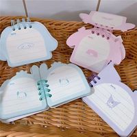 Populaire mignon de haute qualité fantaisie élégant relief Kawaii bloc-notes à couverture souple écologique stress cahier à spirale pour les enfants