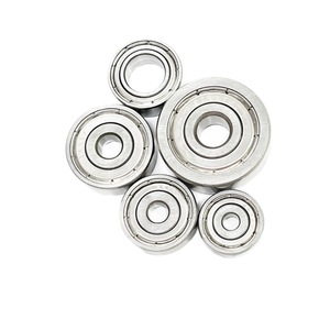 Roulements à billes à gorge profonde en acier inoxydable de haute précision série S63, matériaux 304/420/440, 2RS fournis, roulement de réputation - Product Image 2
