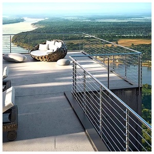 Ekoo 316 נירוסטה כבל מעקה המתאים הודעות stair 36 \ "עיצוב מודרני תחזוקה נמוך עיצוב מודרני - Product Image 1