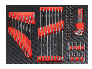 Juego de herramientas manuales profesional de 201 piezas con enchufes de material Cr-V, Portabrocas, destornillador para reparación de máquinas, OEM personalizable - Product Image 3