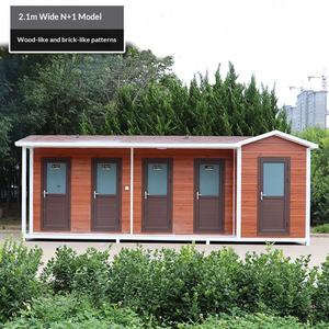 Baño Público Móvil Personalizado para Áreas Escénicas de Parques, Construcción de Baños Públicos con Ducha, Producto Terminado - Product Image 2