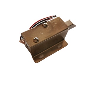 Ly-03 mini điện tử solenoid ổ khóa DC 12V 0.8A 10 mét đột quỵ với khóa dài lưỡi cho cửa điện tử - Product Image 2