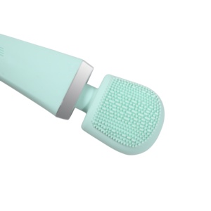 Brosse de <span class=keywords><strong>Douche</strong></span> Électrique Rechargeable en Silicone Imperméable, Brosse Douce à Long Manche pour le Corps, Masseur Électrique - Product Image 3