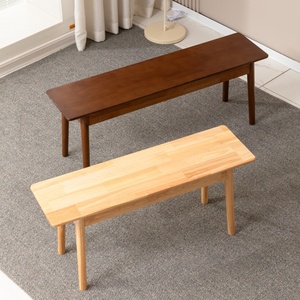 Banco largo nórdico de madera maciza, pequeño apartamento, Banco de zapatos Simple moderno de roble japonés <span class=keywords><strong>para</strong></span> Hotel, muebles modernos <span class=keywords><strong>para</strong></span> sala de estar - Product Image 3