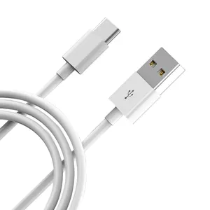 Rock — câble usb type-c pour recharge rapide (1m), cordon de chargeur USBC vers USBA pour téléphone Samsung s20 et huawei, bon marché