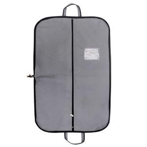 Nouvelle couverture de manteau de voyage léger gris RC en relief pour les costumes sac de protection de vêtement Durable idéal pour les voyages d'affaires et les vacances - Product Image 1