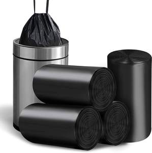 Premium Drawstring Garbage Bags with Durable Material for Kitchen, Home and Office Waste Disposal - Product Image 5