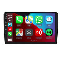 Pemutar Multimedia mobil Android, untuk Audi A4 2002-2013 mobil DVD Radio Stereo Head Unit GPS Navi CarPlay layar Video BT Octa Auto