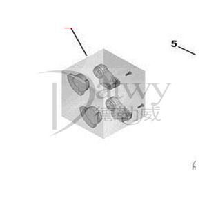 Régulateur de soufflerie Citroën Élysée 2013-2016 (M43) (marque d'origine) OE 1612181280 715329 1608182880 3276427153293 - Product Image 1