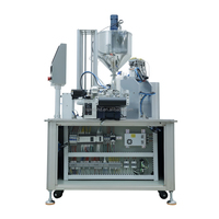 Machine d'emballage automatique rotative à double tête pour sauces liquides et pâtes, idéale pour le remplissage et la scellage des coupelles de sauce – Offre Spéciale