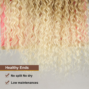 Estensioni di <span class=keywords><strong>Capelli</strong></span> Sintetici Julianna Bio Organic, Fibra Proteica, Onda d'Acqua, Ricci Jerry, Resistenti al Calore - Product Image 5