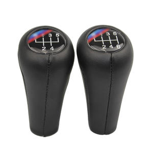 Poignée de levier de vitesse en cuir pour voiture, 5 ou 6 vitesses, pour BMW E36 E46, design ergonomique - Product Image 1