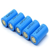 Batterie rechargeable 3.7V 700mAh pour lampe de poche à haute luminosité lumière d'urgence lampe de travail portable 18350 batterie lithium-ion