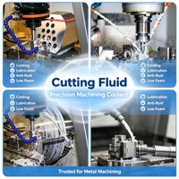 Fluide de coupe liquide tout-en-un pour tour CNC, fraiseuse, centre d'usinage, solution industrielle pour le travail des métaux
