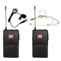 G-mark — ensemble de microphone vocal professionnel, sans fil, 2 microphones UHF