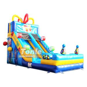 Glissière sèche gonflable de cadeau d'enfants de glissière de joyeux <span class=keywords><strong>anniversaire</strong></span> <span class=keywords><strong>pour</strong></span> la <span class=keywords><strong>location</strong></span> de partie - Product Image 1