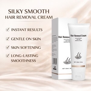 Crème dépilatoire douce à base de plantes, non irritante, pour le visage et le corps entier - Product Image 2