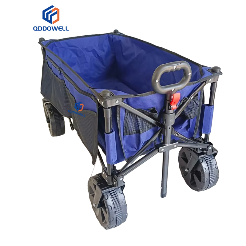 Metal Foldable Wagon Cart Outdoor Shopping