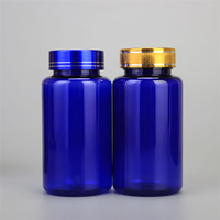 IBELONG vente en gros, ambre bleu noir vert blanc 150ml PET plastique vitamine Capsule conteneur pilule bouteille fournisseur