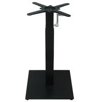 Base de table réglable à manivelle réglable en hauteur manuelle personnalisée en gros avec mécanisme de levage
