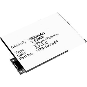 Аккумулятор <span class=keywords><strong>3</strong></span>,7 V 1900mAh 7,03 WH для Am azon Kindle <span class=keywords><strong>3</strong></span> Kindle <span class=keywords><strong>3</strong></span> Wi-Fi Kindle 3G 170-1032-00 170-1032-01 GP-S10-346392-0100 - Product Image 2