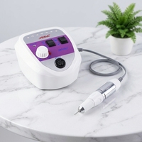 Lime à ongles électrique professionnelle JSDA haute vitesse 0-30000 tr/min, faible bruit, moteur à balais 35W, polisseuse à ongles portable 100-240V