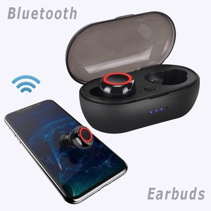 Y50 TWS Auriculares inalámbricos <span class=keywords><strong>Bluetooth</strong></span> 5,0 Auriculares estéreo 9D con control táctil con micrófono Auriculares deportivos Auriculares impermeables Pantalla LED - Product Image 5