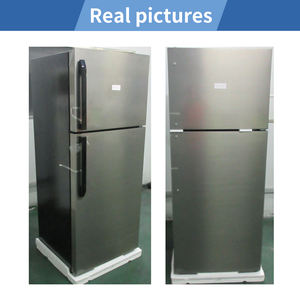 Réfrigérateur américain standard ODM à double porte pour la maison, réfrigérateur à refroidissement par air, congélateur supérieur - Product Image 4