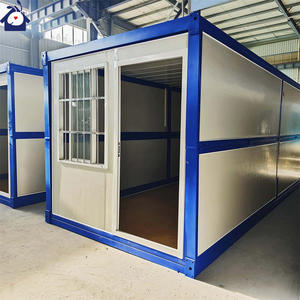 Garantía de calidad Impermeable Emergencia Instalación rápida Contenedor plegable Casa Barato Listo Hecho Plegable Hogar Portátil Prefabricado - Product Image 3