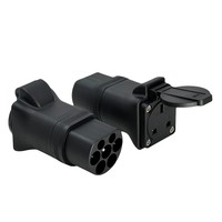 Adaptor Pengisian Daya EV AOTAI Tipe 2 ke Soket Dummy UK 16A 3.5kW Stopkontak Baru