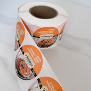 Tùy chỉnh tự dính Gói Nhãn cuộn in dán không thấm nước chai nước trái cây an toàn thực phẩm nhãn cho bao bì thực phẩm - Product Image 5