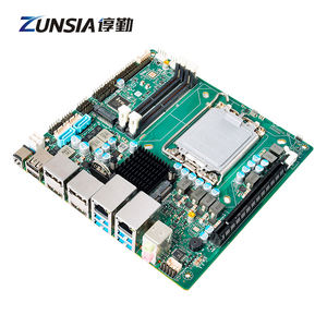 LGA 1700 H610 Q670 미니 ITX 마더보드 인텔 13세대 12세대 코어 I3 I5 <span class=keywords><strong>I7</strong></span> 프로세서 2 Lan 4*Com 2*DDR5 Lvds+2*HD+2*DP - Product Image 1
