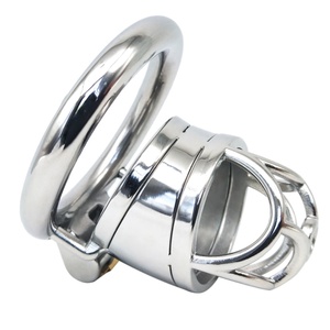 Dispositivo de Castidad Metálico FRRK, Jaula para Pene con Bloqueo, Jaula de Castidad Masculina, Jaula para Pene con Candado, Juguetes Sexuales para Hombres - Product Image 5