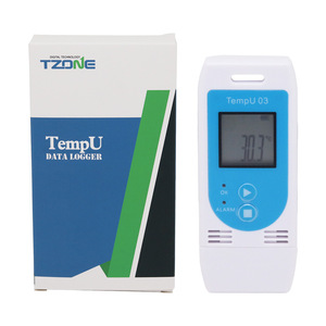 Enregistreur de température et d'humidité USB TempU 03 avec écran LCD, monocanal, pour la surveillance environnementale et la logistique de la chaîne du froid - Product Image 2