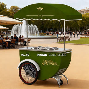 Outdoor-Märkte Mobile Shopping Verkaufs wagen Flower Floats Stalls Snack Display Ständer Business Events Messe Handwagen - Product Image 3