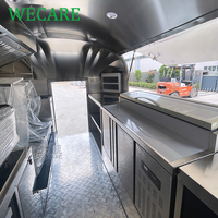 Wecare DOT Mobile Restaurant Coffee Foodtruck EU Ice Cream Concession Catering Trailer Remorque Food Truck avec cuisine complète